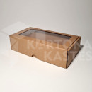 23 x 12.7 x 6 cm - kartona kastes ar logu