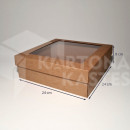 24 x 24 x 8 cm - kartona kastes ar vāku 24 x 24 x 8 cm - kartona kastes ar vāku
