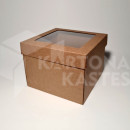 20 x 20 x 16 cm - Kartona kastes ar vāku 20 x 20 x 16 cm - Kartona kastes ar vāku