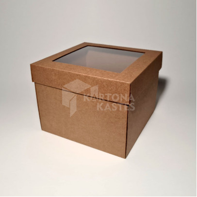 20 x 20 x 16 cm - Kartona kastes ar vāku 20 x 20 x 16 cm - Kartona kastes ar vāku