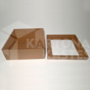 31 x 31 x 12 cm - kartona kastes ar vāku