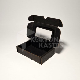 9 x 6 x 2 cm - kartona kastes ar logu