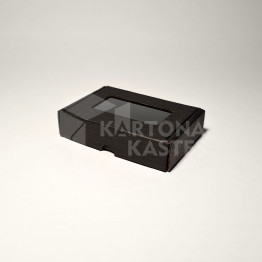 9 x 6 x 2 cm - kartona kastes ar logu