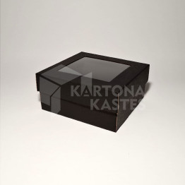 14 x 14 x 7 cm - kartona kastes ar vāku