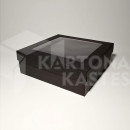 24 x 24 x 8 cm - kartona kastes ar vāku