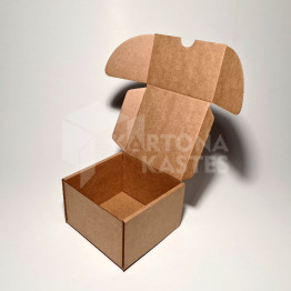 12 x 12 x 8 cm - kartona kastes