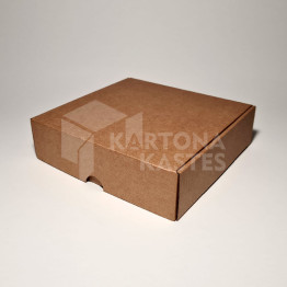 18.5 x 18 x 5 cm - kartona kastes