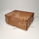22.5 x 18 x 10 cm - kartona kastes