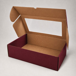 32 x 16.5 x 8.3 cm - kartona kastes ar logu