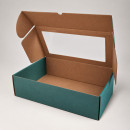 32 x 16.5 x 8.3 cm - kartona kastes ar logu
