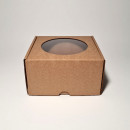16 x 16 x 9 cm - kartona kastes ar logu