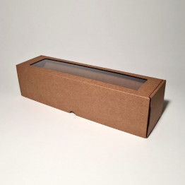 32 x 8.3 x 8.3 cm - kartona kastes ar logu