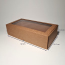 32 x 16.5 x 8.3 cm - kartona kastes ar logu 32 x 16.5 x 8.3 cm - kartona kastes ar logu