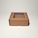 12 x 12 x 5 cm - kartona kastes ar logu 12 x 12 x 5 cm - kartona kastes ar logu