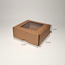 12 x 12 x 5 cm - kartona kastes ar logu 12 x 12 x 5 cm - kartona kastes ar logu