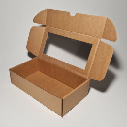 23 x 12.7 x 6 cm - kartona kastes ar logu