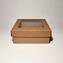 19 x 19 x 8 cm - kartona kastes ar vāku 19 x 19 x 8 cm - kartona kastes ar vāku