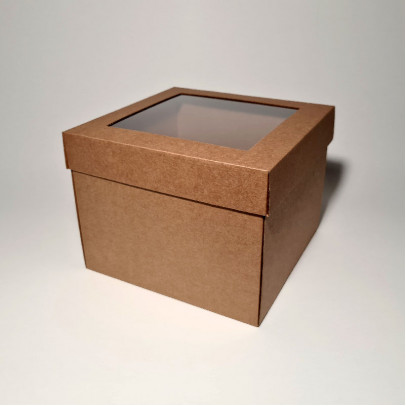 20 x 20 x 16 cm - Kartona kastes ar vāku 20 x 20 x 16 cm - Kartona kastes ar vāku