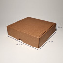 18.5 x 18 x 5 cm - kartona kastes 18.5 x 18 x 5 cm - kartona kastes