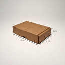 9 x 6 x 2 cm - kartona kastes