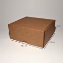 18.5 x 18 x 8 cm - kartona kastes