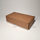 23 x 12.7 x 6 cm - kartona kastes