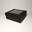 19 x 19 x 8 cm - Kartona kastes ar vāku