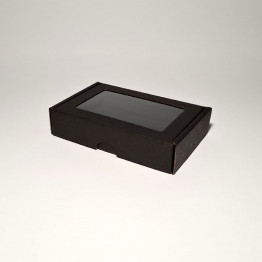 13.5 x 9 x 3 cm - kartona kastes ar logu