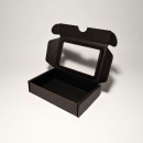 13.5 x 9 x 3 cm - kartona kastes ar logu