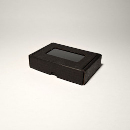 9 x 6 x 2 cm - kartona kastes ar logu